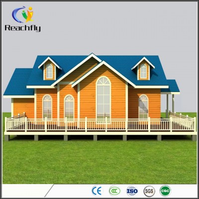 Steel Pre-Fabricated Building Wooden House for Vacation